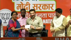 Actor Sunny Deol joins BJP