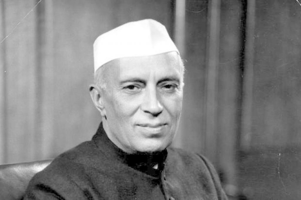 Jawaharlal Nehru Colour Photo